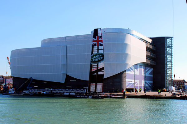 Ben Ainslie Headquarters Portsmouth exterior