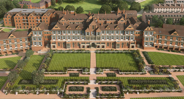 King Edwards VIII Estate, Midhurst (artist's rendering)