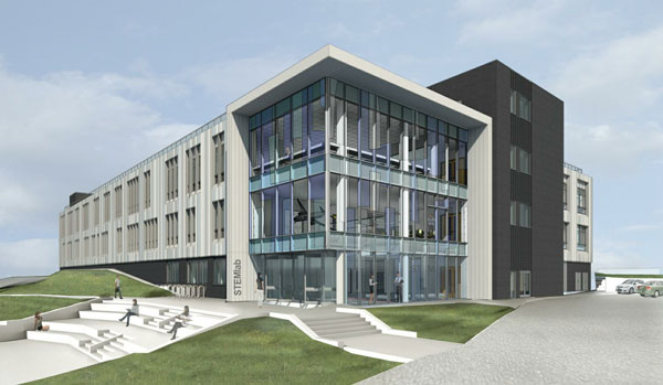 Loughborough Uni STEM Building CGI image