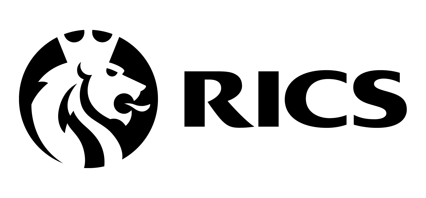 RICS logo black and white