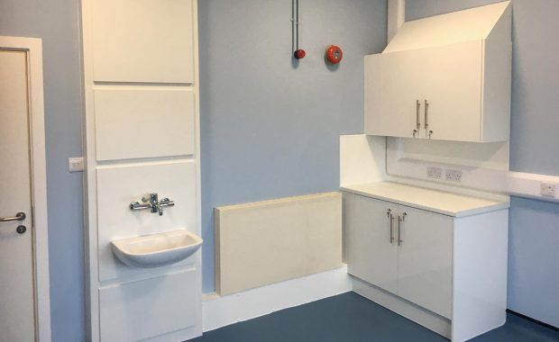 One of the refurbished treatment rooms at Herne Bay Hospital