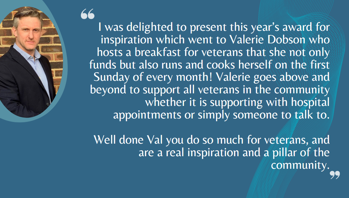 steve carrington quotes about the crawley community awards
