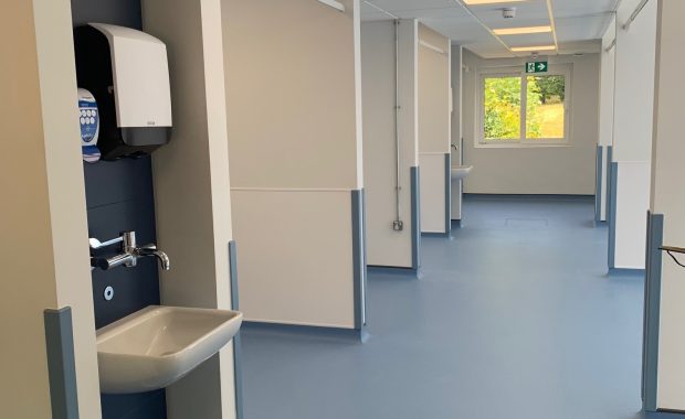 refurbished LEECH ward