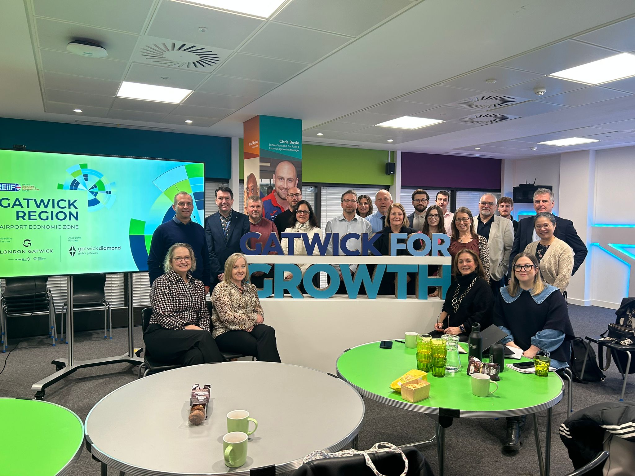 partners meeting for the Gatwick Airport Economic Zone 2025