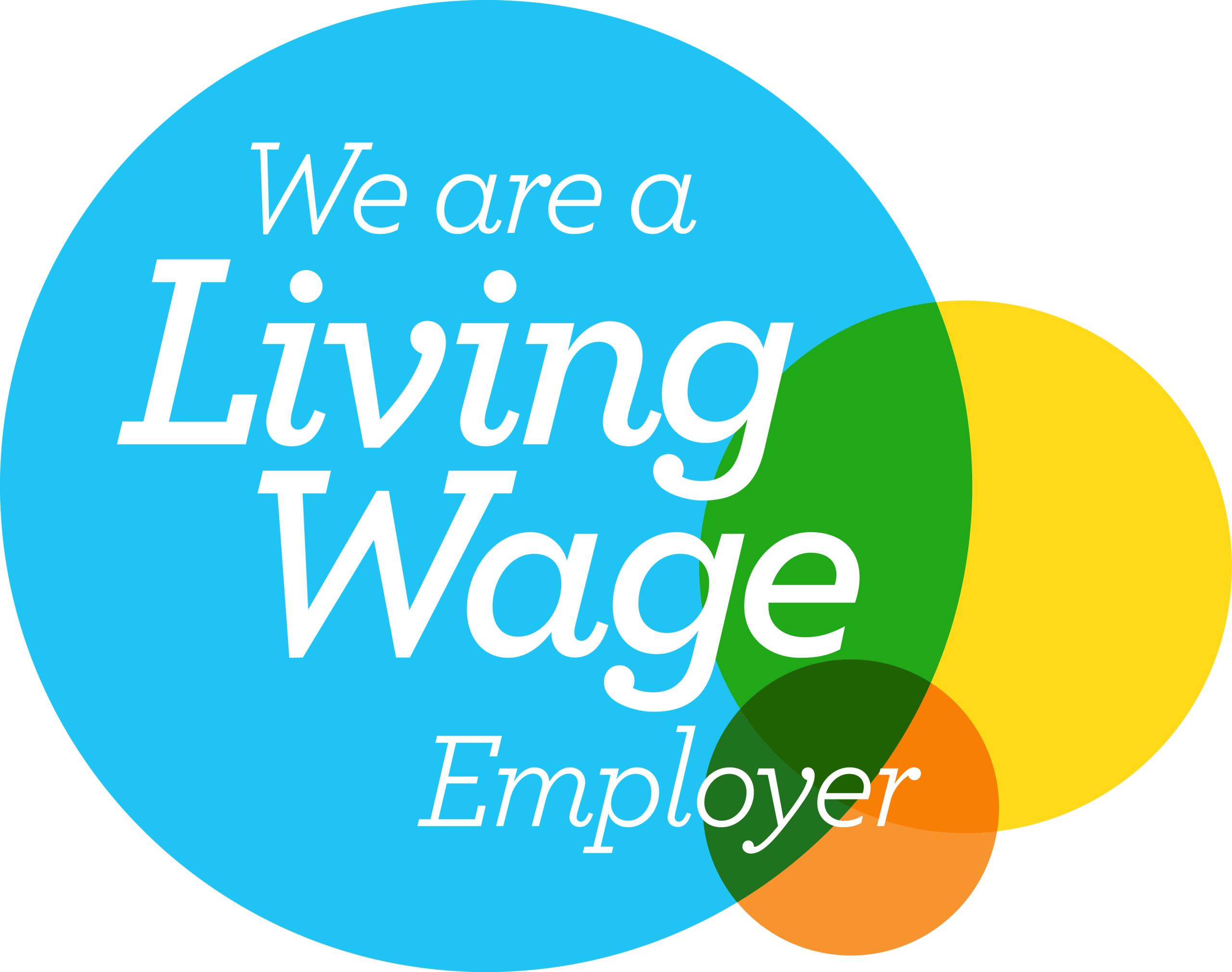 living wage employer logo