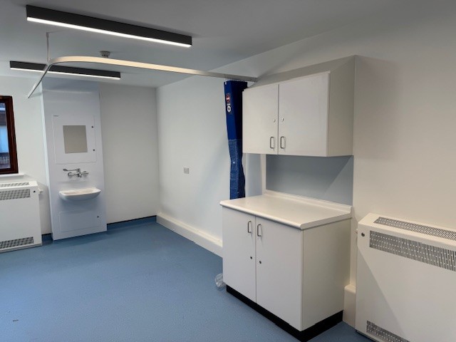 new consultation room at the grove medical centre