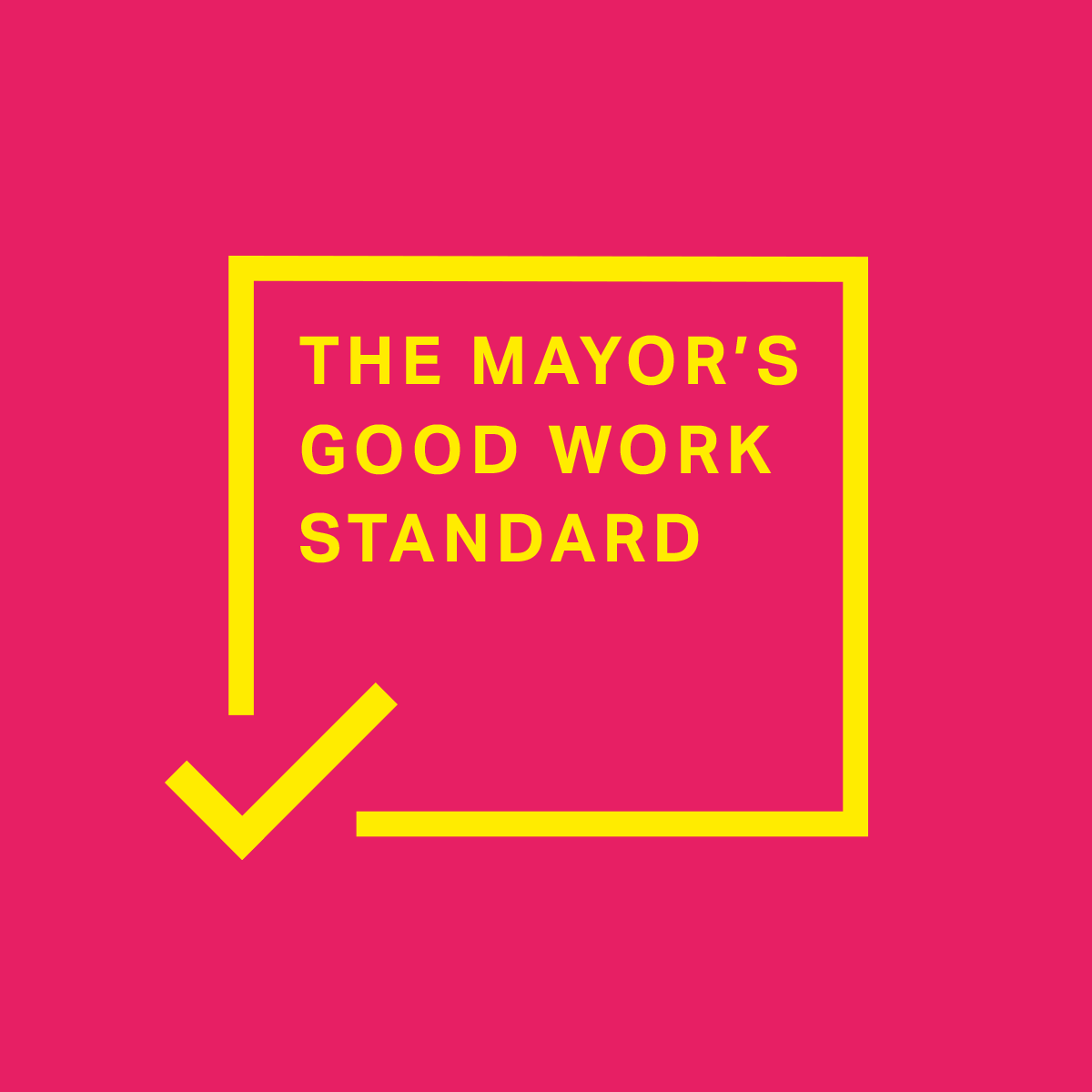 mayor of londons good work standard logo